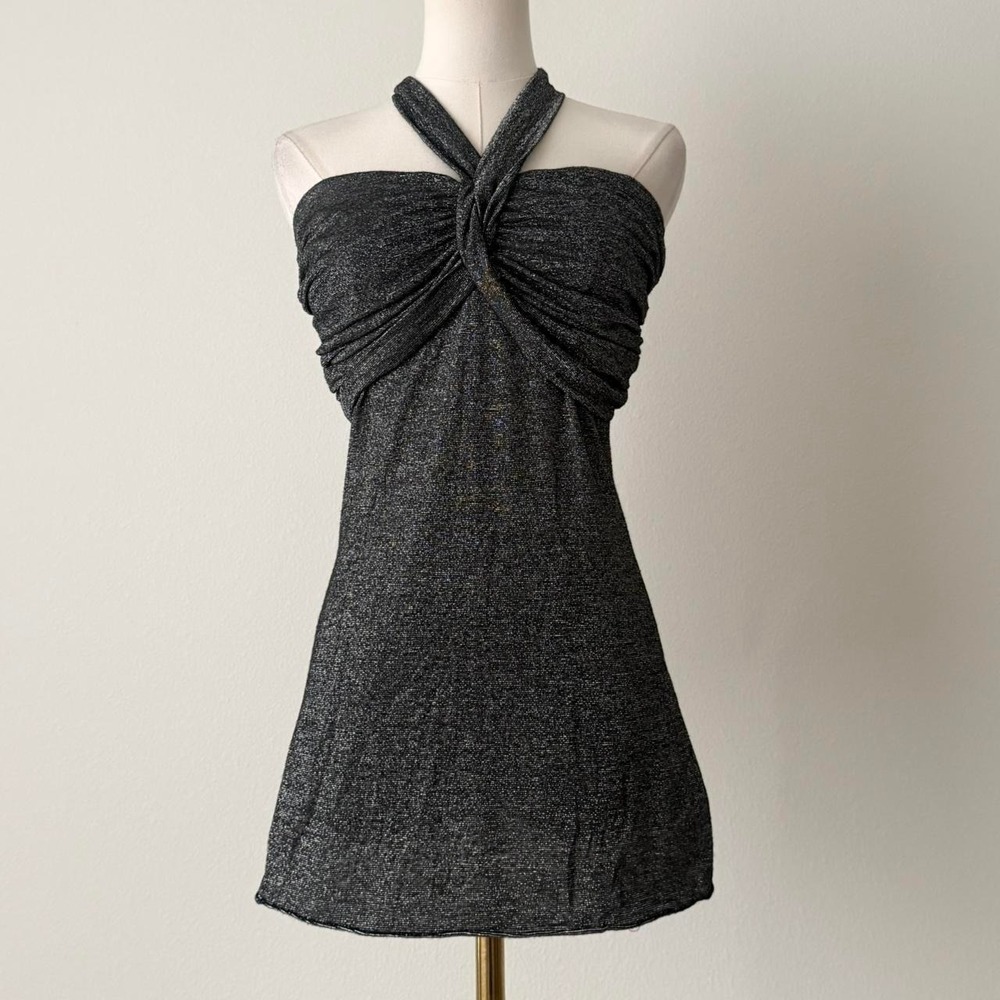 Wet Seal Halter Top Sz M Going Out Y2K Club Wear 2000s